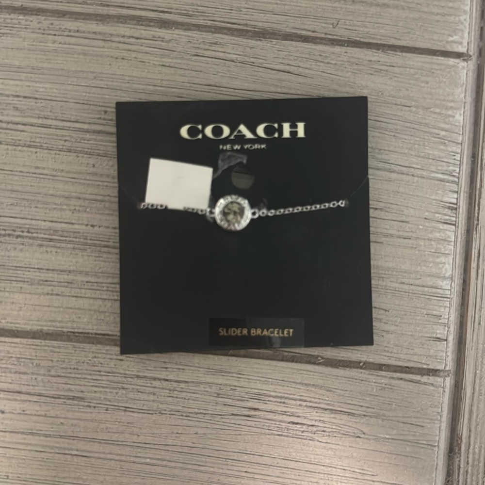 Coach Open Circle Slider Bracelet